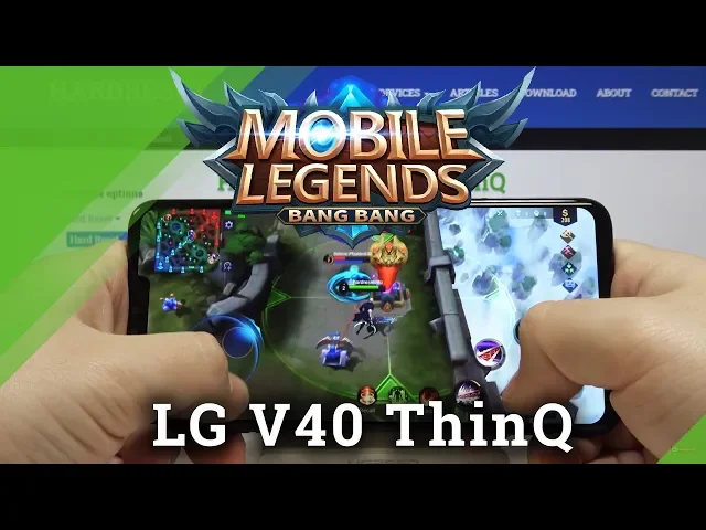 Video thumbnail for Mobile Legends on LG V40 ThinQ – Gameplay