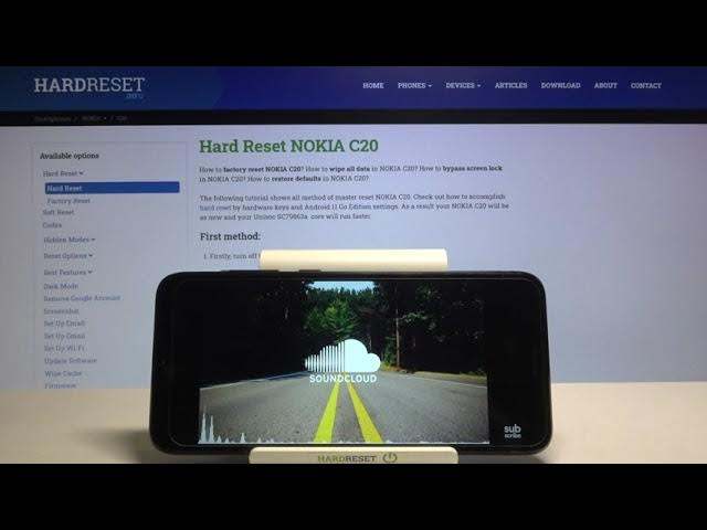 Video thumbnail for Speaker Sound Quality Test on NOKIA C20