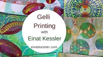 Video thumbnail for Gelli® Plate Printing