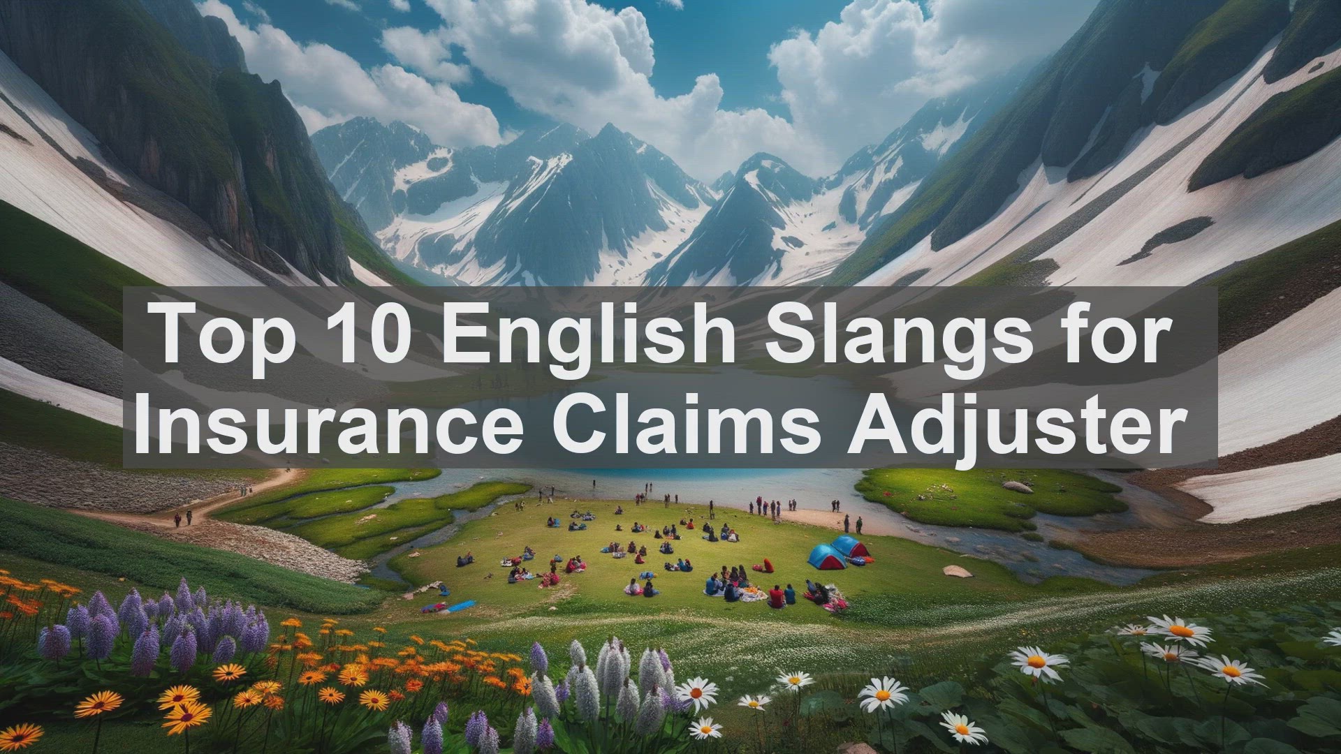 'Video thumbnail for Top 10 English Slangs for Insurance Claims Adjuster'