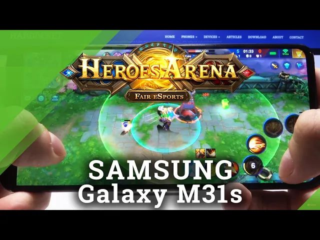 Video thumbnail for Heroes Arena on SAMSUNG Galaxy M31s - Android Game Review