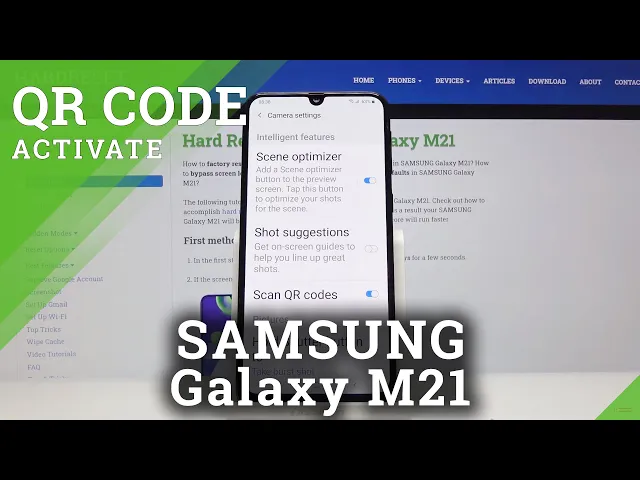 Video thumbnail for How to Allow Camera to Scan QR Codes in SAMSUNG Galaxy M21 – QR Scanner