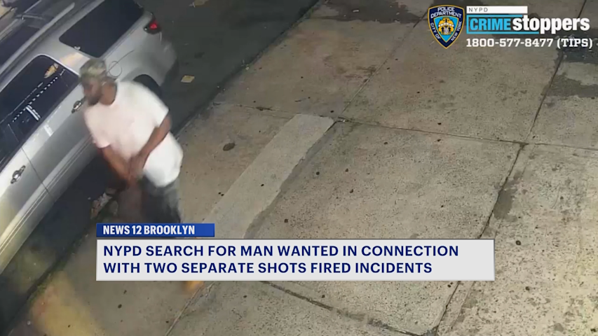 Video thumbnail for Man wanted for firing gunshots in Crown Heights, Fort Greene