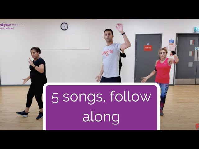 Video thumbnail for Workout to Punjabi music (a.k.a. bhangra)