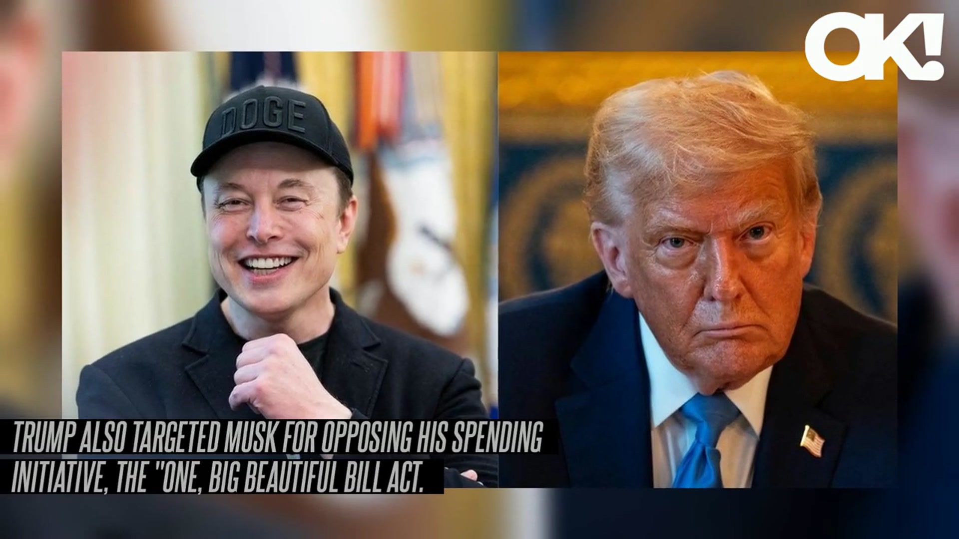 'Video thumbnail for Elon Musk Claps Back at Donald Trump's 'Train Wreck' Taunt'