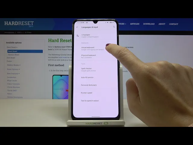Video thumbnail for How to Turn On Spell Checker in Vivo S1 – Find Language Tools