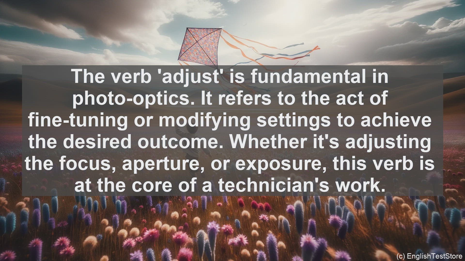'Video thumbnail for Top 10 English Verbs for Photo-Optics Technician'