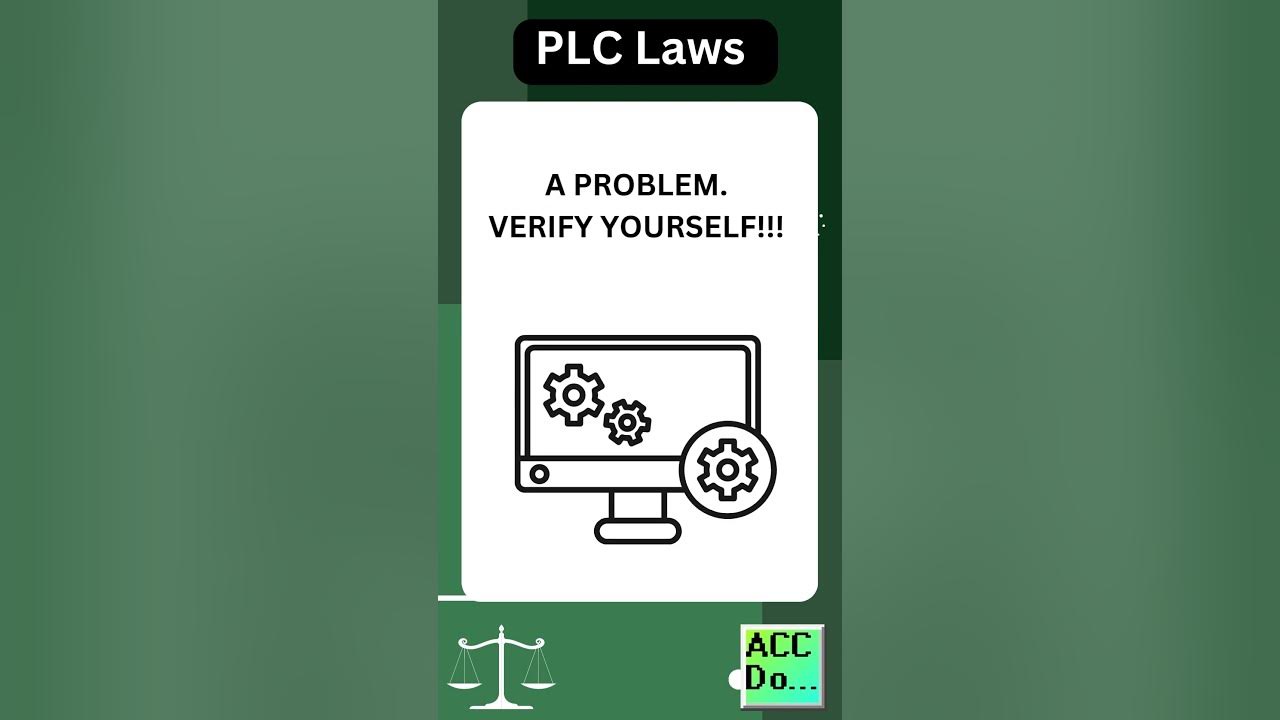 'Video thumbnail for PLC Laws #52 - DON'T TRUST ANYONE'S DESCRIPTION OF A...'