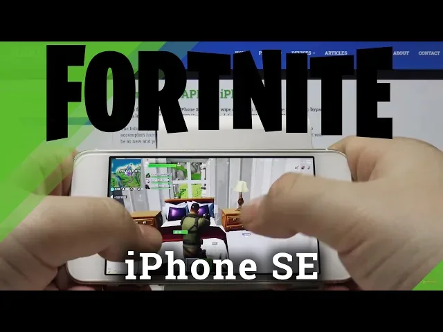 Video thumbnail for Fortnite on iPhone SE – Gameplay Test