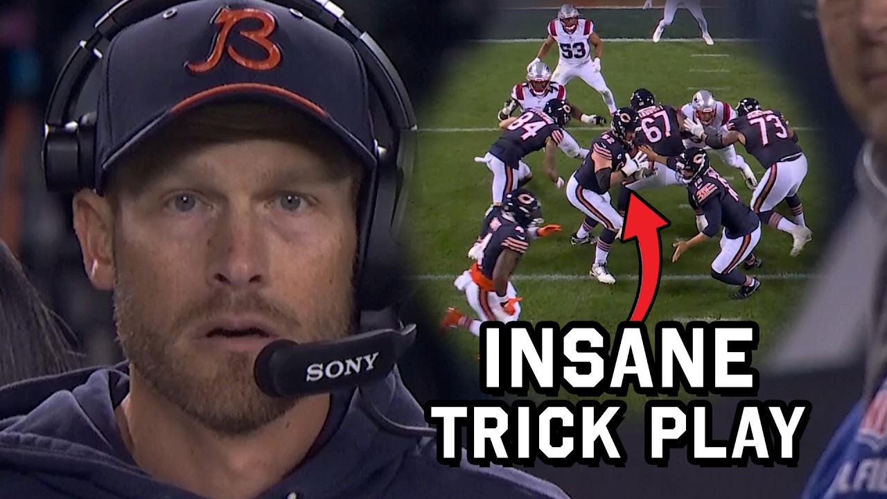 Video thumbnail for Ben Johnson Runs a Play Where he Hands the Ball to an Offensive Lineman