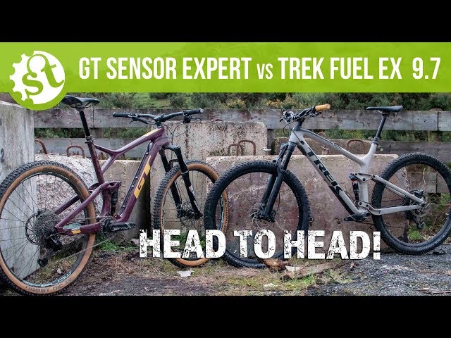 Video thumbnail for GT Sensor Expert vs Trek Fuel EX 9.7 | Trail Bike Head To Head! |
