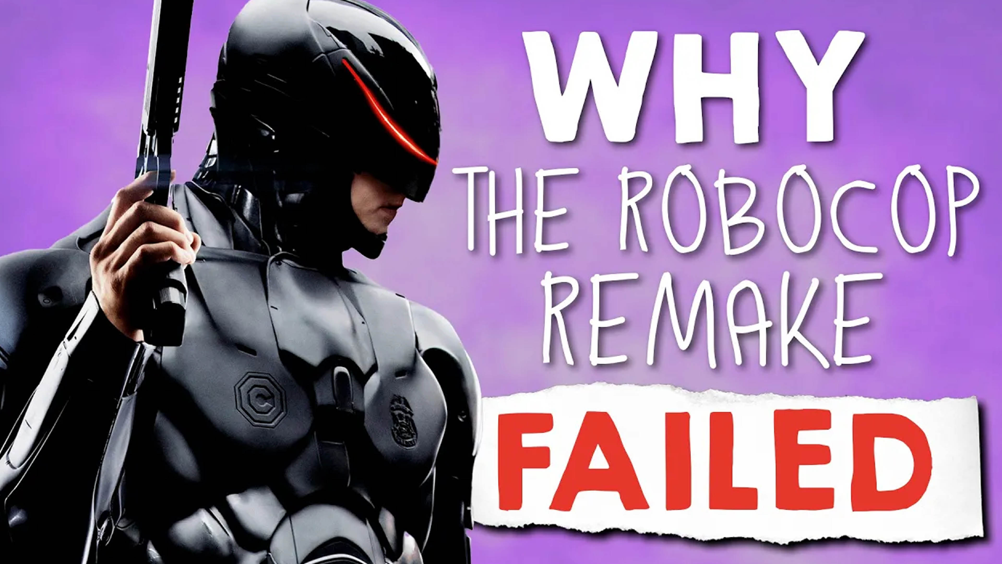 Video thumbnail for The Big Budget Robocop Remake Was Destined To Fail