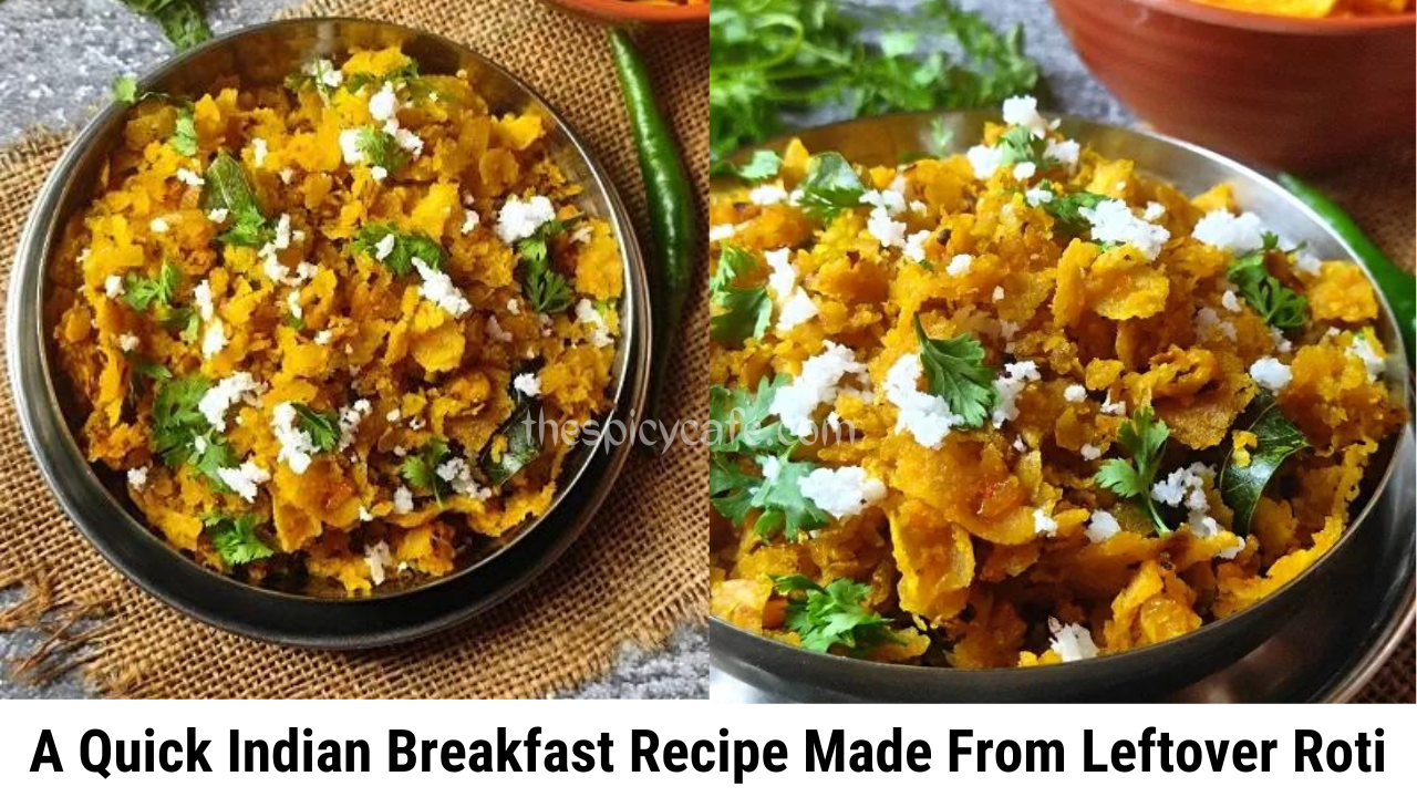 Video thumbnail for Phodnichi Poli |Tadka Roti Made From Leftovers