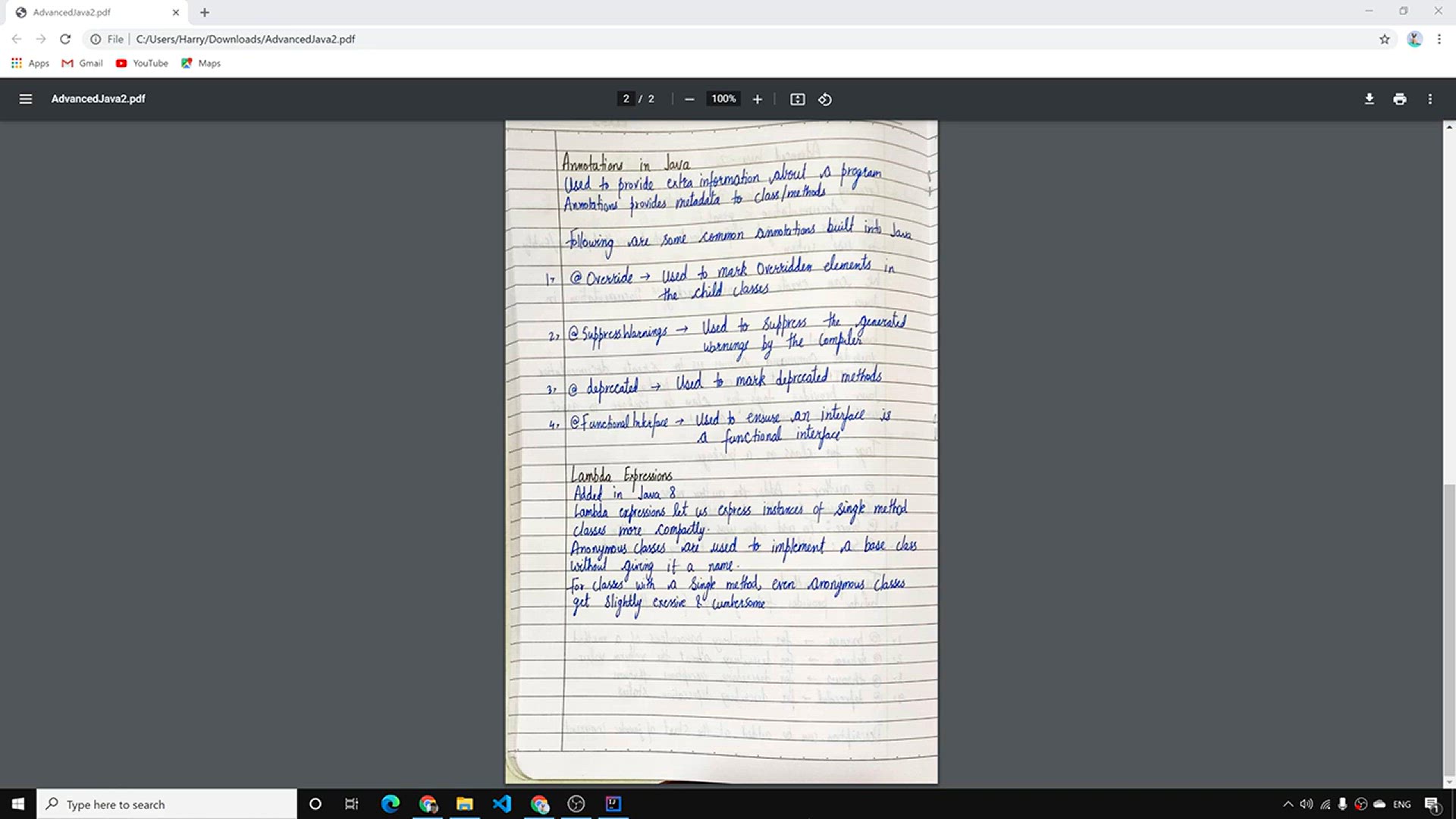 'Video thumbnail for Java Anonymous Classes & Lambda Expressions'