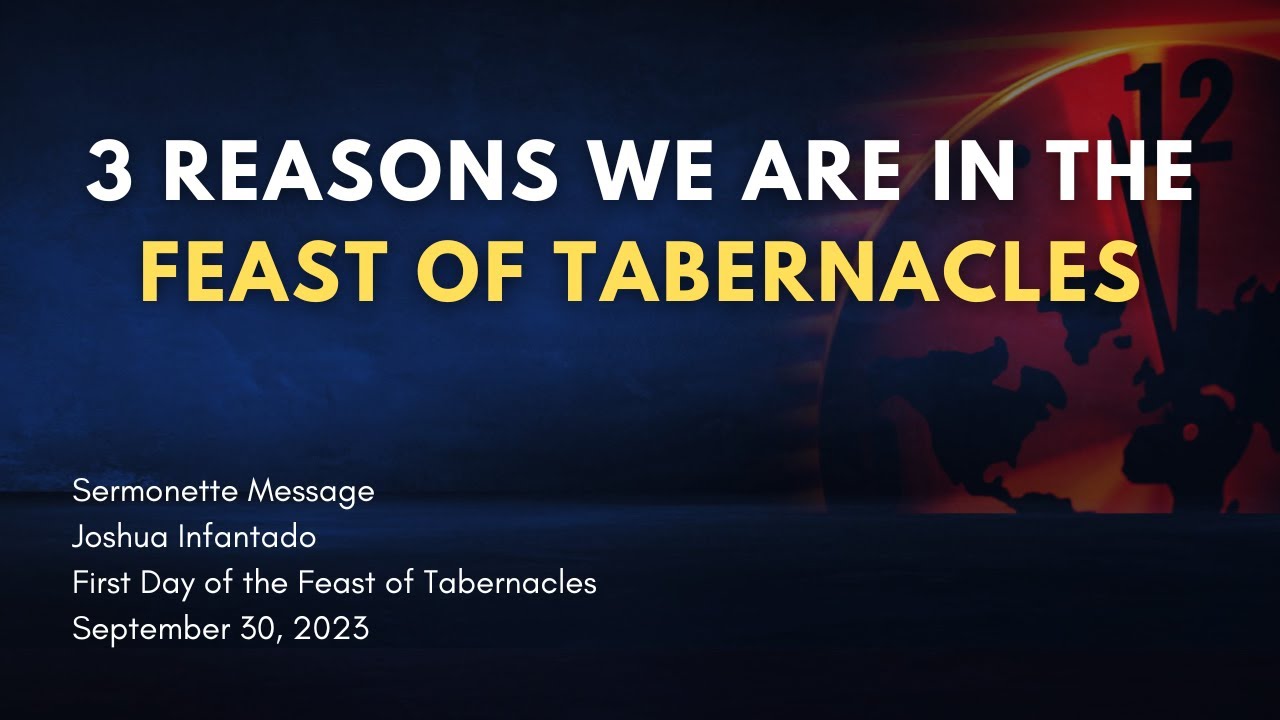 Video thumbnail for 3 Compelling Reasons Christians Should Keep the Feast of Tabernacles