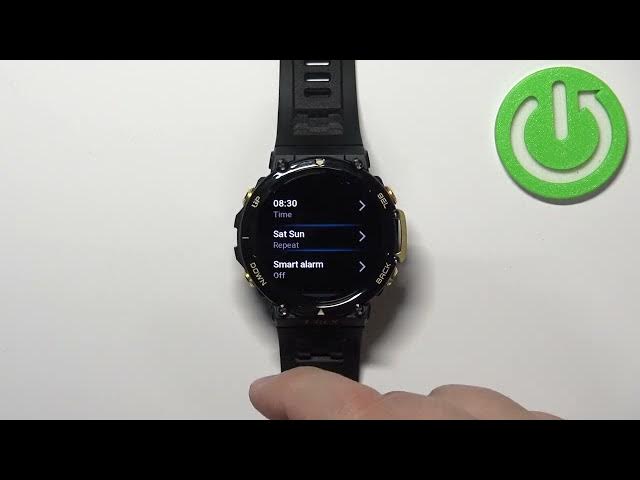 Video thumbnail for Amazfit T Rex 2 - How To Setup Alarm Clock