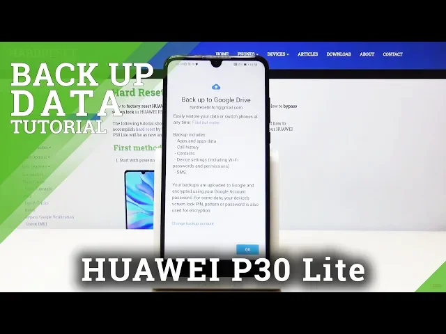 Video thumbnail for How to Create Backup Account in HUAWEI P30 Lite – Google Backup