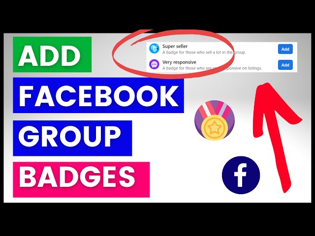 Video thumbnail for How To Add Missing Group Badges In Facebook Group?