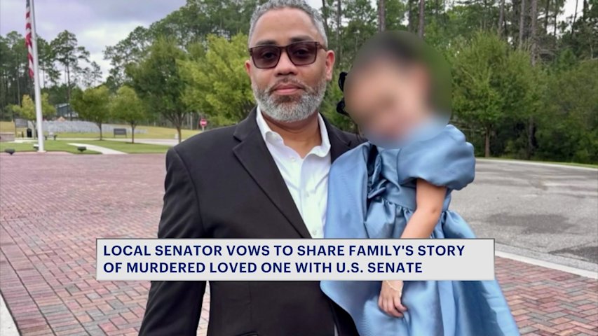 Video thumbnail for Family's call for justice in fatal shooting of Bridgeport father heads to Washington, D.C.