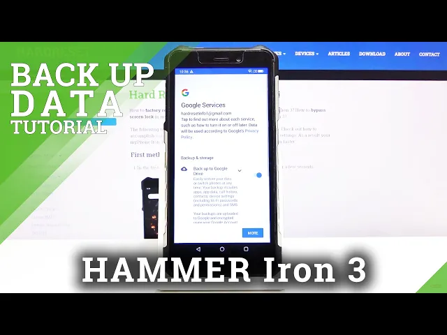 Video thumbnail for How to Enable Google Backup in Hammer Iron 3 - Protect Android Data