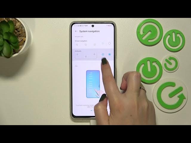 Video thumbnail for ZTE Blade V40s - How To Set Navigation Gestures