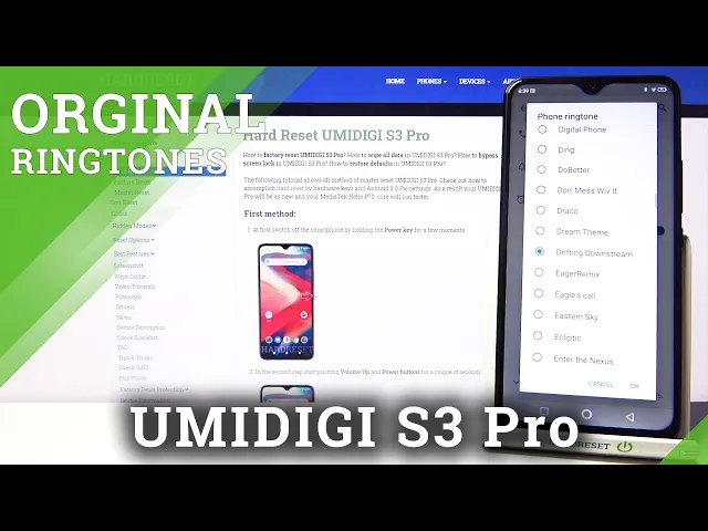 Video thumbnail for Ringtones in UMIDIGI S3 Pro – Check Available Ringtones