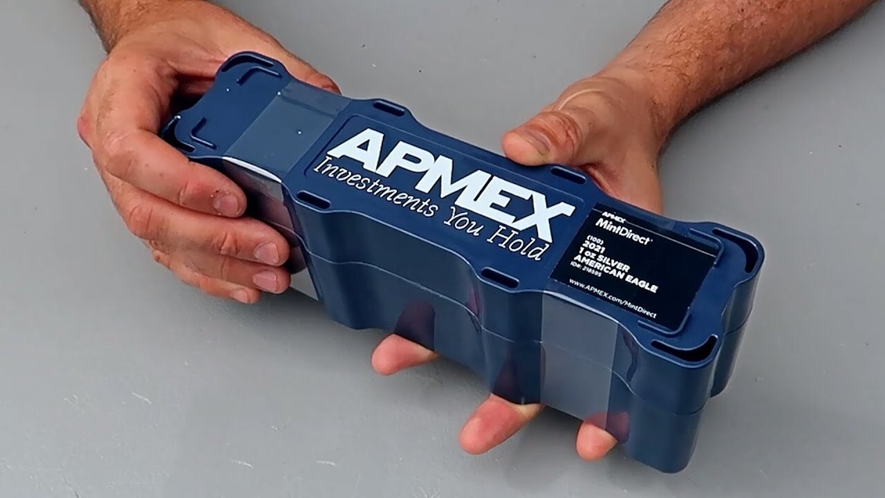 'Video thumbnail for Unboxing Mini Monster Box Silver Eagles'