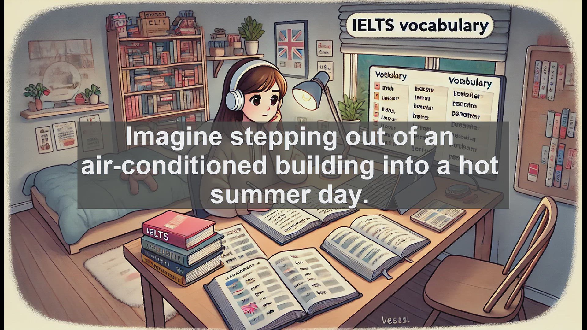 'Video thumbnail for 2500 Must Know IELTS 6.5 Vocabulary - Humidity: Understanding the Moisture in the Air'
