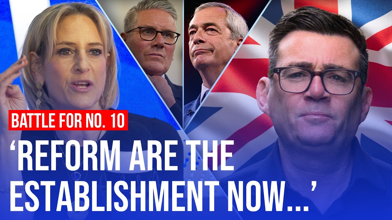 Video thumbnail for Emily Maitlis: Andy Burnham could 'beat Reform at their own game' | LBC