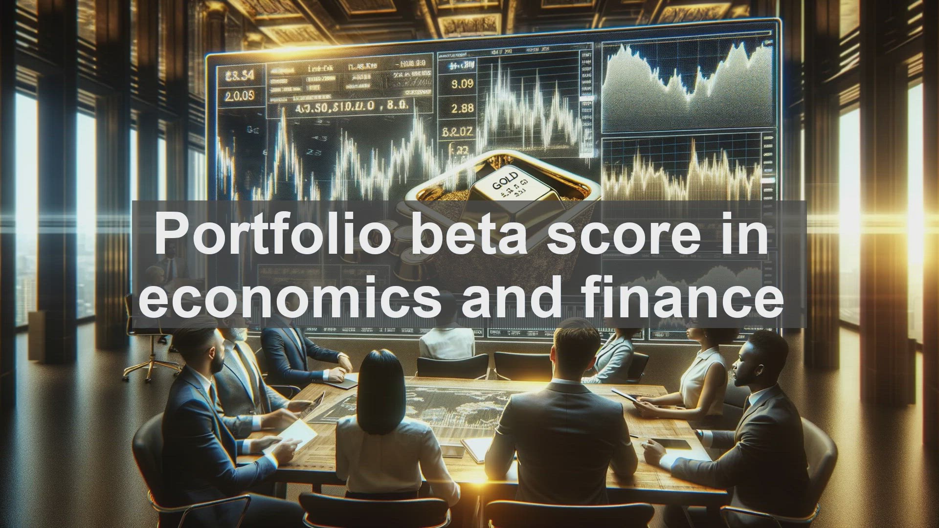 'Video thumbnail for Portfolio beta score in economics and finance'