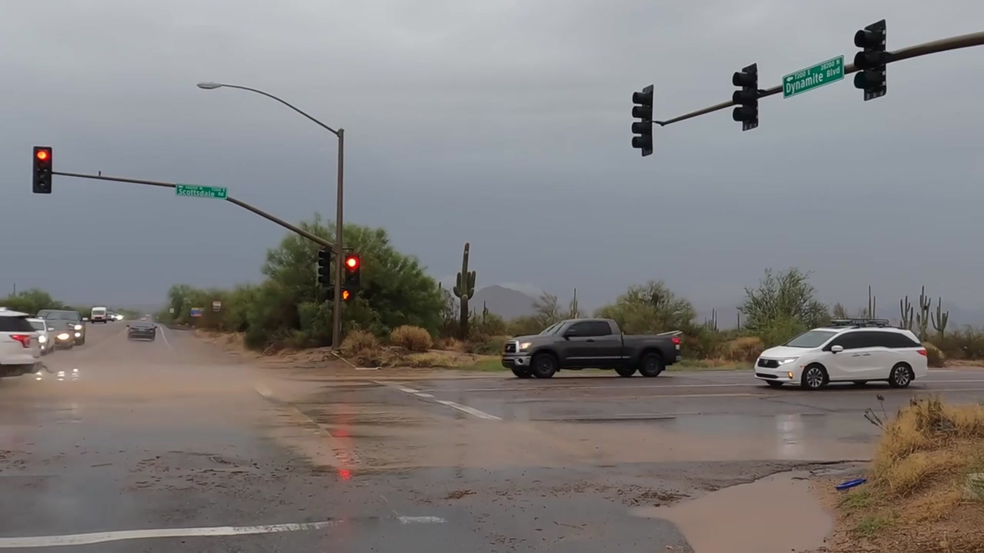 'Video thumbnail for Massive Monsoon Storm Floods Phoenix Arizona'