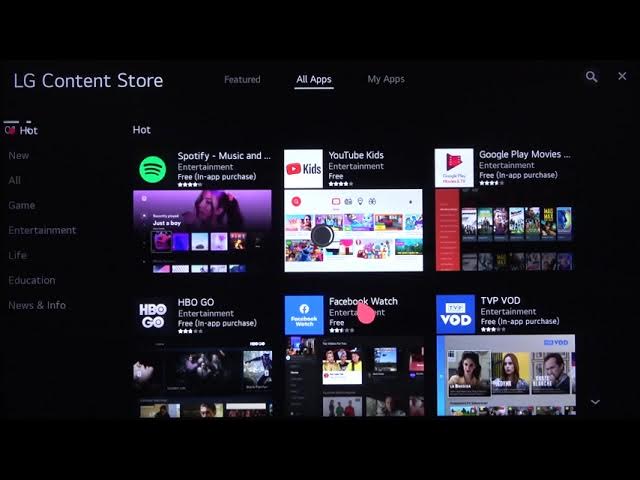 Video thumbnail for LG NanoCell TV - How to Install Apps? | LG 4K LED Smart TV (49NANO867NA)