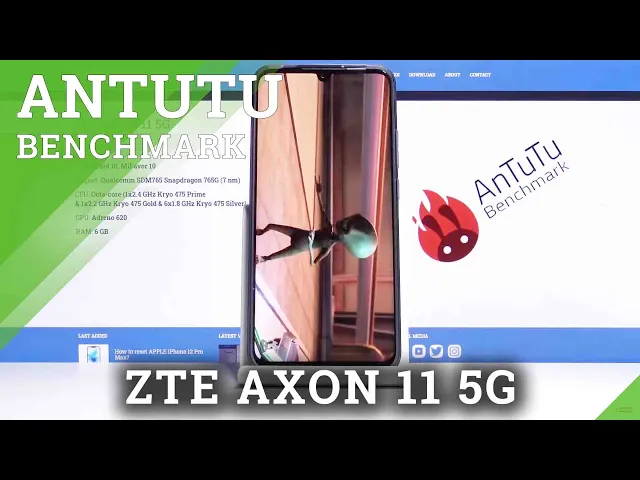 Video thumbnail for ZTE AXON 11 5G - ANTUTU Benchmark Test & Score