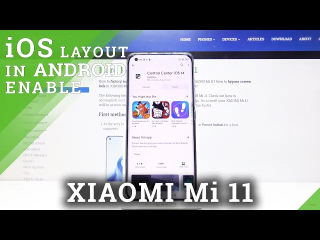 Video thumbnail for How to Get iOS Control Center in Xiaomi Mi 11?