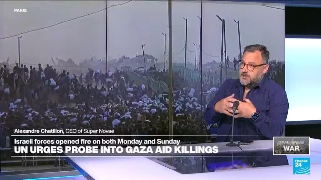 Video thumbnail for Is Gaza Humanitarian Foundation trying to 'drive entire population of Gaza to Rafa border'?