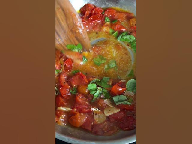 'Video thumbnail for DAS beste und schnellste Rezept für Sauce aus frischen Tomaten. #shorts #sanlucar #TasteTheSun'