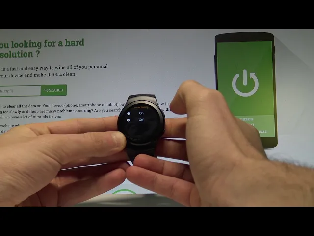 Video thumbnail for Battery Saver in SmartWatch Garett - Power Saving Mode