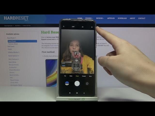 Video thumbnail for How to Turn On/Off Camera Mirror Effect on XIAOMI POCO X3 PRO – Manage Camera Settings