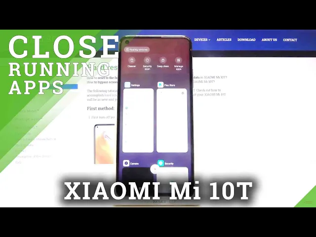 Video thumbnail for How to Close Running Apps in Xiaomi Mi 10T - Mange All Open Apps