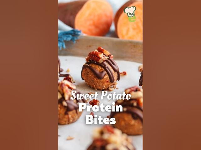 Video thumbnail for π Sweet Potato Protein Bites | High Protein GLP-1-Friendly Snack #shorts #proteinballs