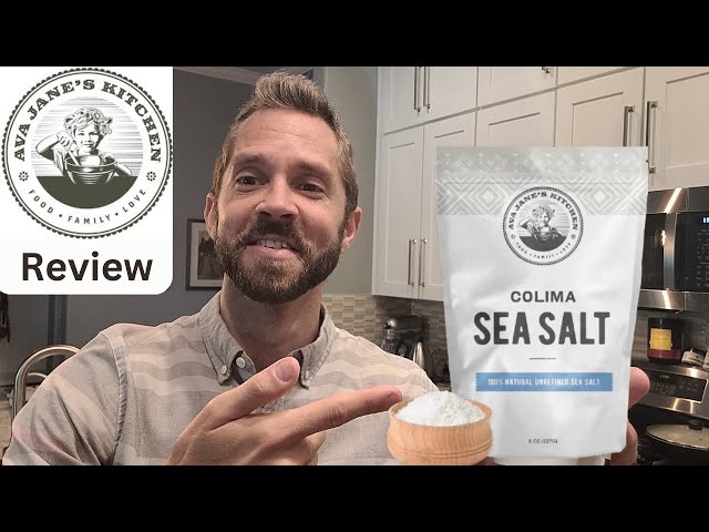 Video thumbnail for Ava Jane's Colima Sea Salt Review (Healthiest Salt in The World?)