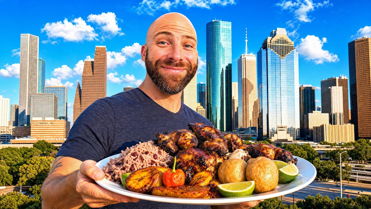 Video thumbnail for I Went to Houston for Caribbean Food!!