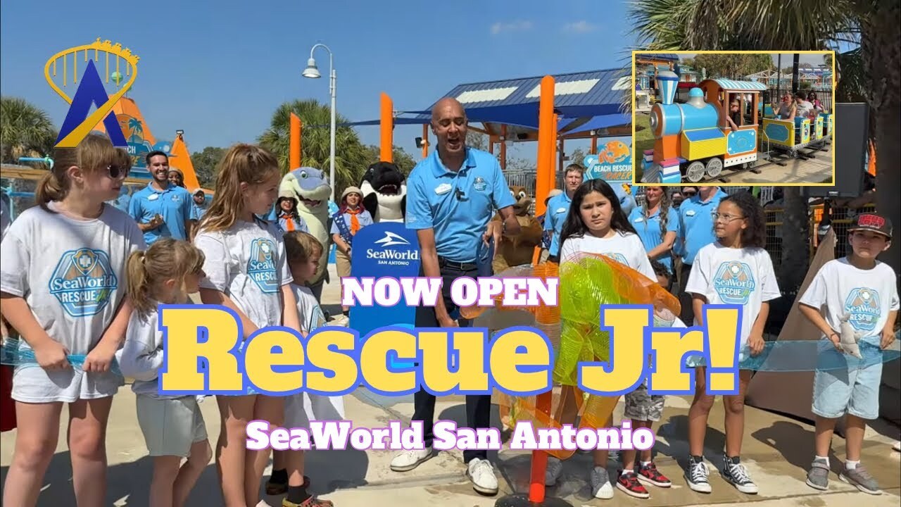 Video thumbnail for Rescue Jr. Now Open at SeaWorld San Antonio