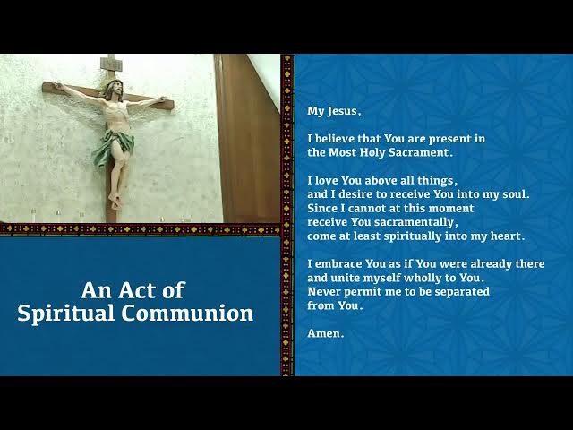 Video thumbnail for Holy Mass from St Edward the Confessor in Tallulah 08-28-2024
