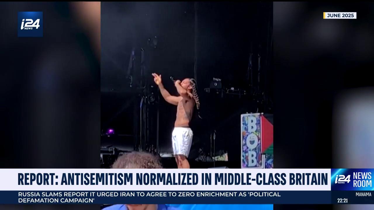 Video thumbnail for Report: Antisemitism normalized in middle-class Britain