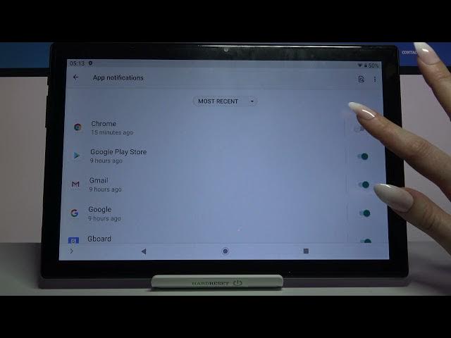 Video thumbnail for How to Manage Notifications in TECLAST P20HD – Find Notifications Section
