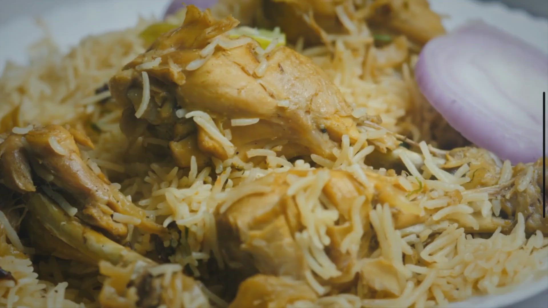 Video thumbnail for Mastering the Art of Chicken Biryani: A Step-by-Step Guide