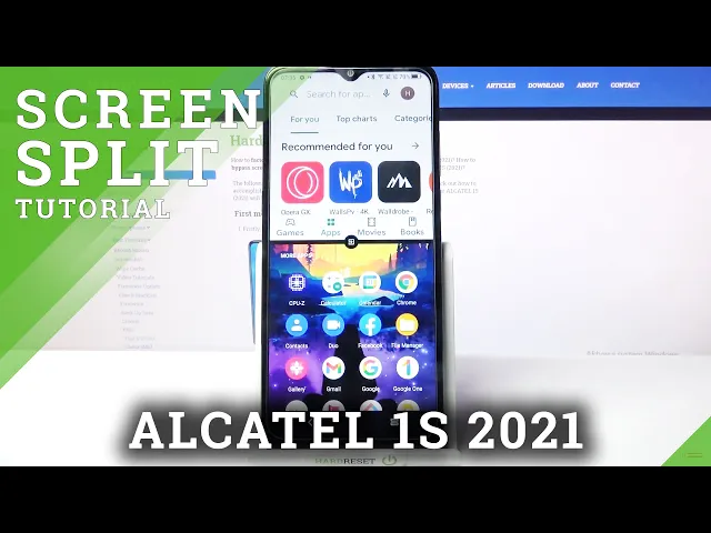 Video thumbnail for How to Double Display – Split Screen on ALCATEL 1S 2021