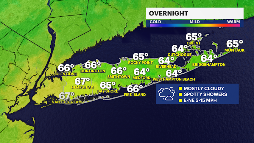 Video thumbnail for Threat for strong storms this evening is over; showers linger overnight