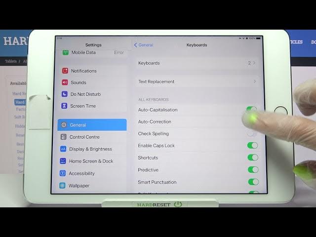 Video thumbnail for How to Turn On/Off Auto-Correction on IPAD 4 MINI – Text Correction
